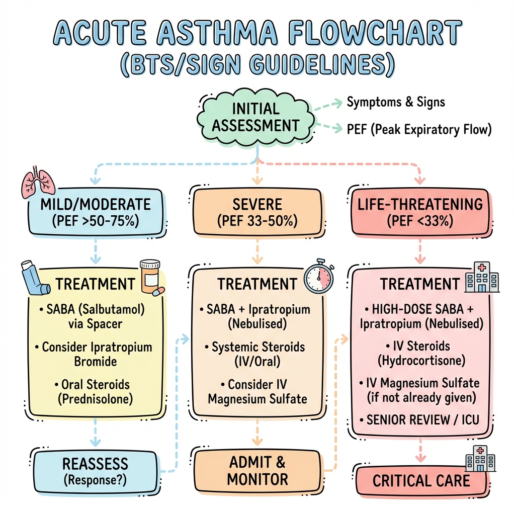 Acute Asthma Algorithm