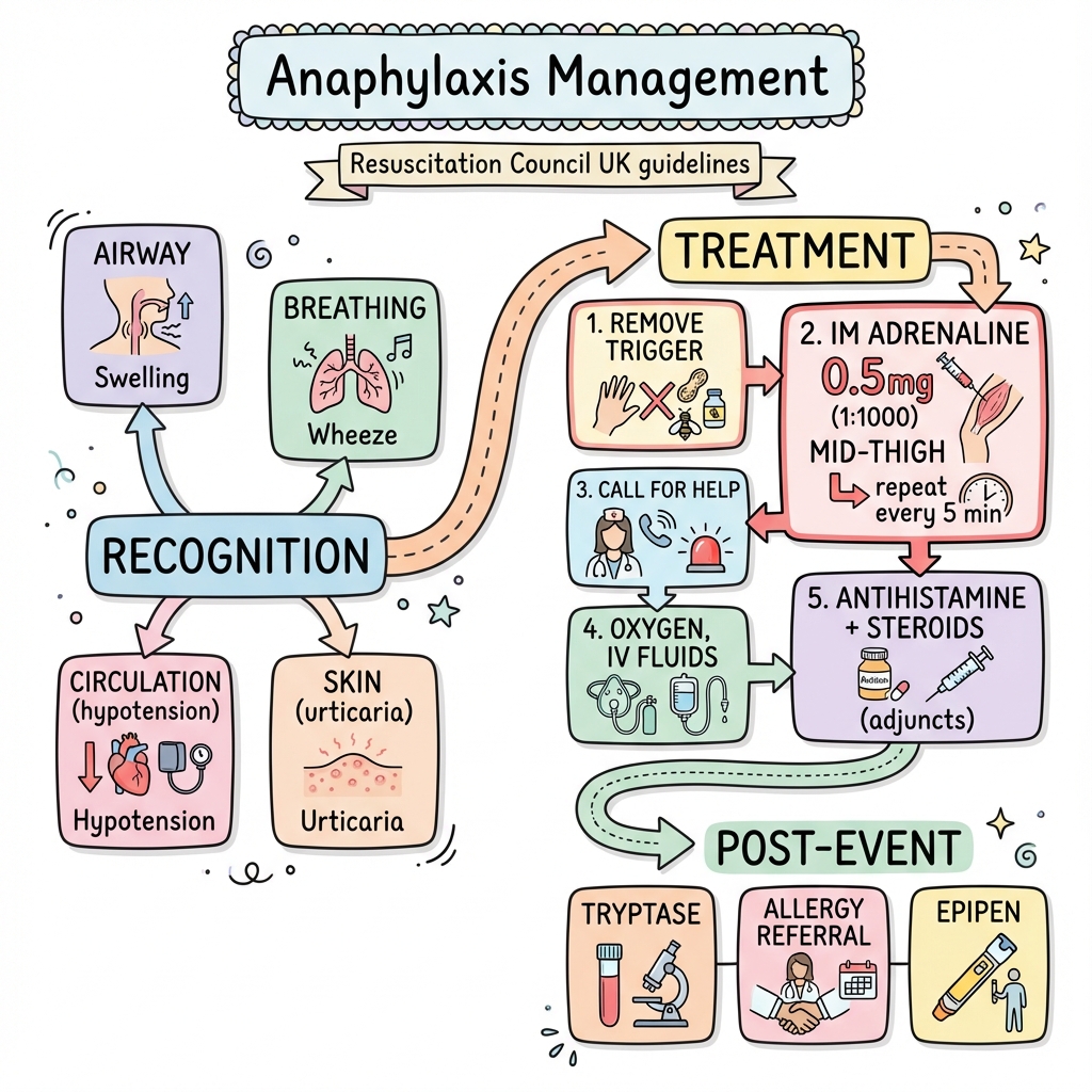 Anaphylaxis Algorithm