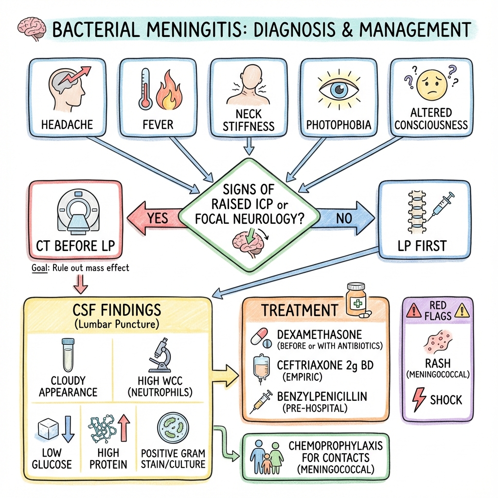 Bacterial Meningitis Algorithm