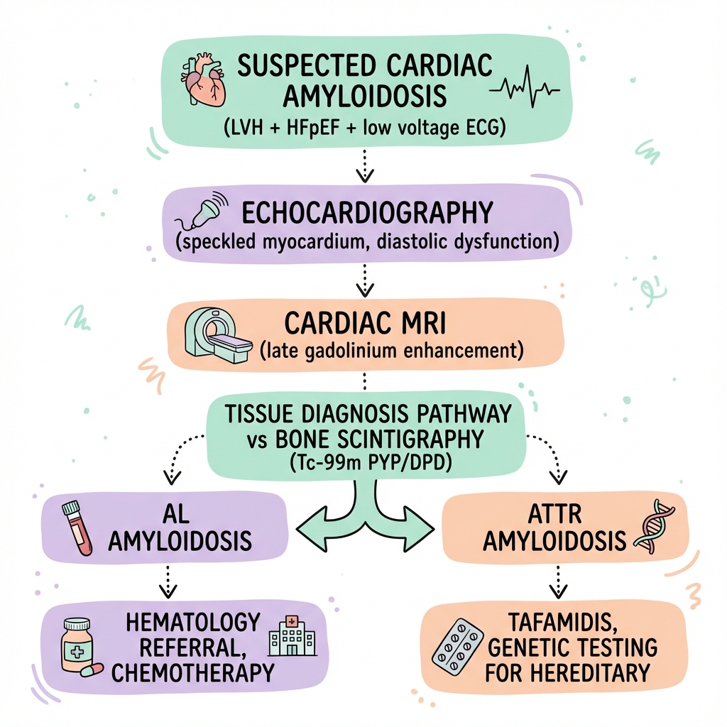 Cardiac Amyloidosis Management Algorithm