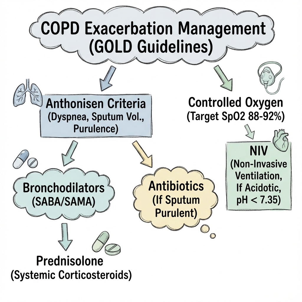 COPD Exacerbation Algorithm