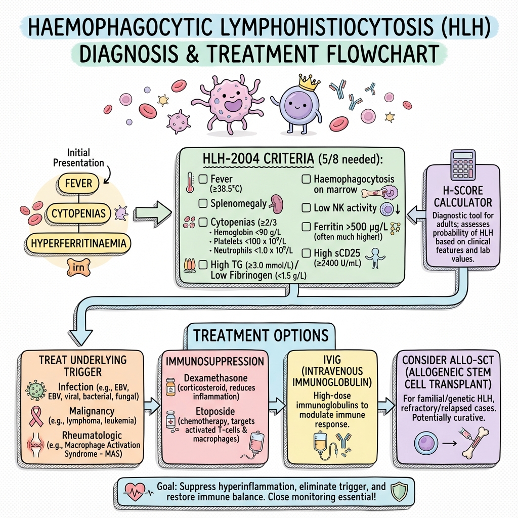 HLH Management Algorithm