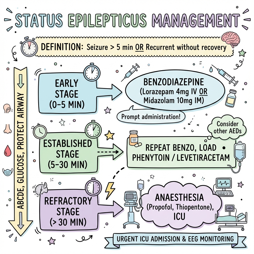 Status Epilepticus Algorithm